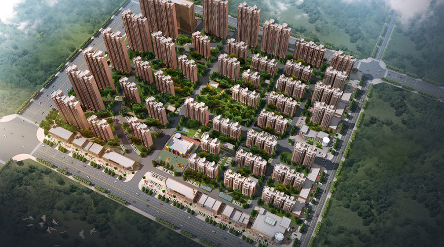 يساعد 116 مصعدًا عالي الجودة في مشروع تجديد مدينة الصفيح في متنزه Shangqiu Ancient City Cultural Industry Park